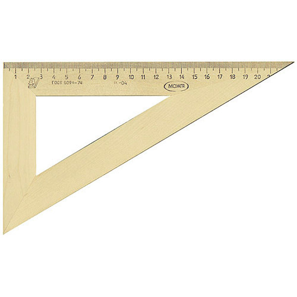 Треугольник деревянный 30*230 Можга С137