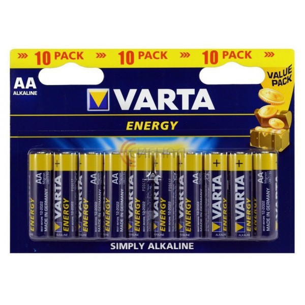 Батарейки LR6 VARTA Energy BL10 674398