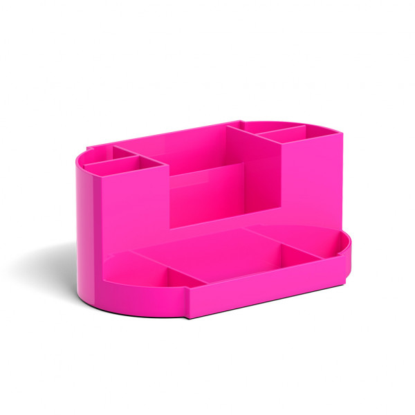 Настольная подставка ERICH KRAUSE Victoria Neon Solid 51485 пластик розовая