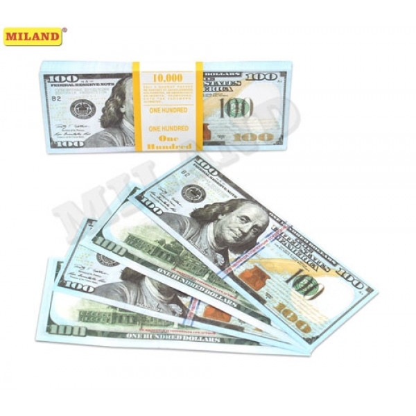 Деньги шуточные Миленд 9-51-0004 100 долларов