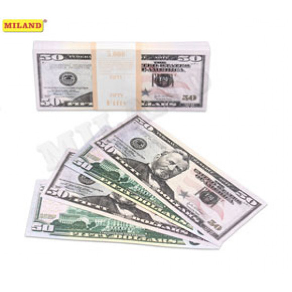 Деньги шуточные Миленд 9-50-0014 50 долларов
