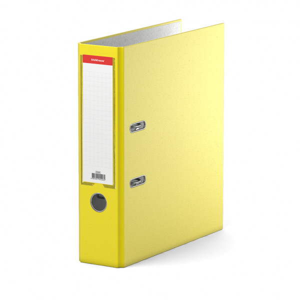Папка-регистратор 70мм ERICH KRAUSE Neon 45406 разборная желтый