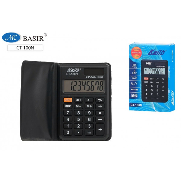 Калькулятор 8-разрядный BASIR СТ-100N (карман.)